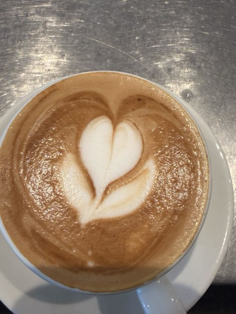 Cappuccino am Morgen